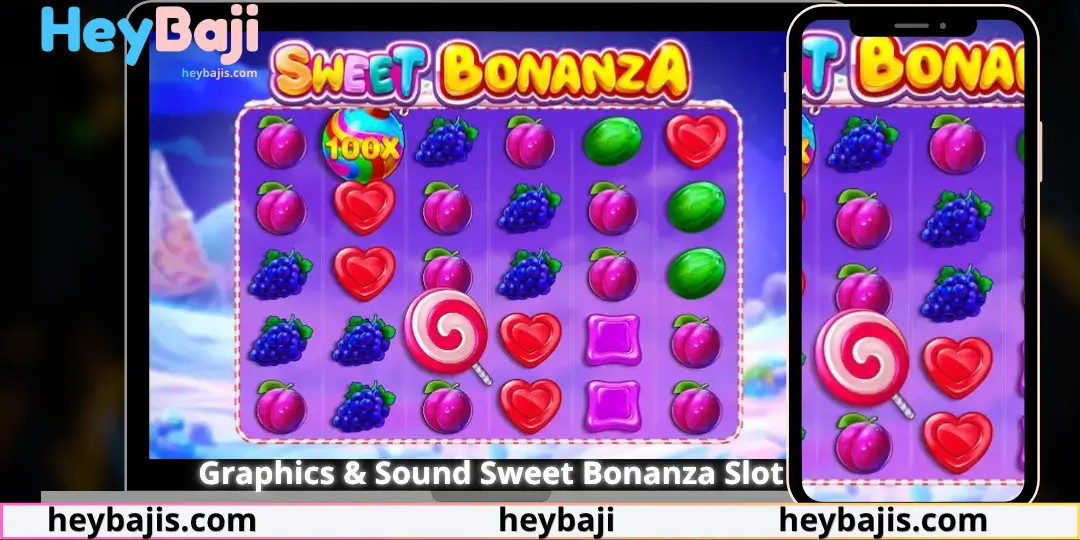 Sweet Bonanza Slot - Review,Overview,RTP,Graphics, Comparison & How to Play, Tips & Strategies - heybaji 2 Graphics & Sound Sweet Bonanza Slot