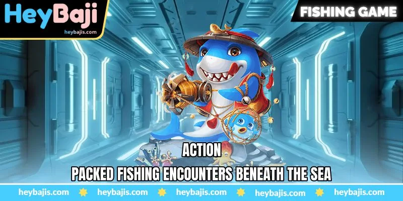 Mega Fishing Game - Discovering Large Scale Ocean Action at Heybaji 3 Action-packed fishing encounters beneath the sea