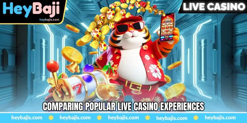 Roulette Live - Exploring The Excitement Of Real-Time - Heybaji 4 Comparing popular live casino experiences