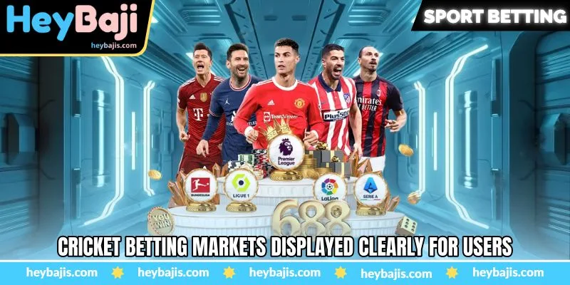 Cricket Betting - A Comprehensive Guide To Cricket Wagering - Heybaji 2 Cricket betting markets displayed clearly for users