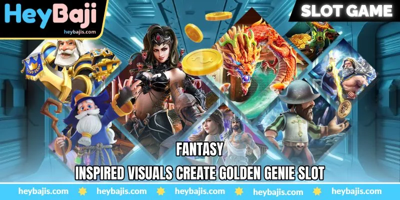 Golden Genie Slot at HEybaji - Discovering Magical And Hidden Features 2 Fantasy-inspired visuals create Golden Genie Slot Heybaji