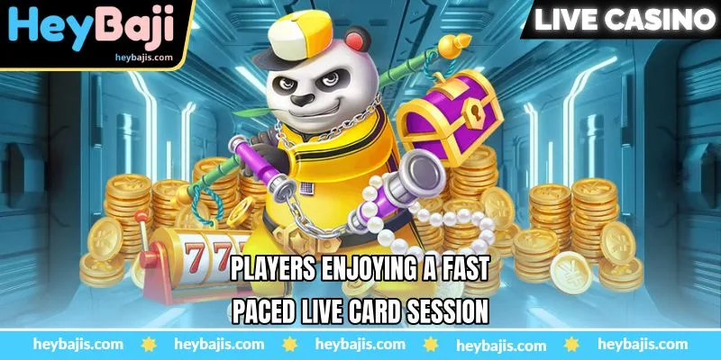 DragonTiger Live - A Fast And Straightforward Live - Heybaji 2 Players enjoying a fast-paced live card session