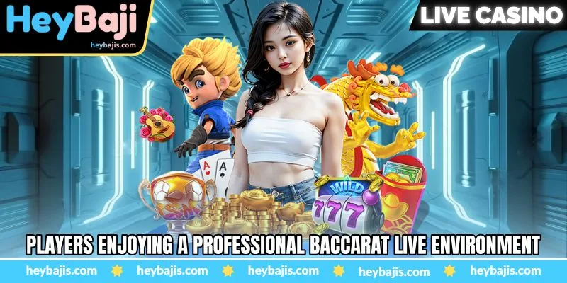 Baccarat Live - A Complete Review Of Real-Time Casino Action 2 players-enjoying-a-professional-baccarat-live-environment