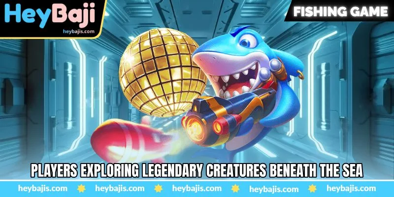 Shenron Hunter Fishing Game - Battling Legendary Creatures - Heybaji 2 Players exploring legendary creatures beneath the sea